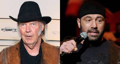 Joe Rogan - Neil Young Threatens to Pull Music From Spotify Over Joe Rogan's 'Disinformation' About COVID - justjared.com