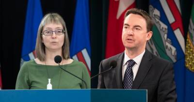 Jason Kenney - Deena Hinshaw - Alberta health minister, Dr. Hinshaw to provide COVID-19 update Tuesday afternoon - globalnews.ca