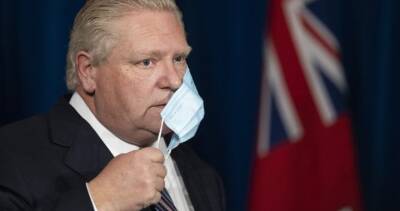 Doug Ford - Doug Ford says he can’t see Ontario mask mandates lifting anytime soon - globalnews.ca