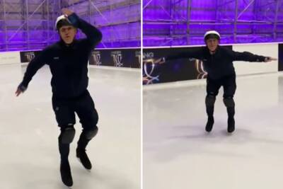 Happy Mondays - Happy Mondays’ Bez narrowly avoids slamming onto the Dancing On Ice rink as he returns to show after Covid - thesun.co.uk