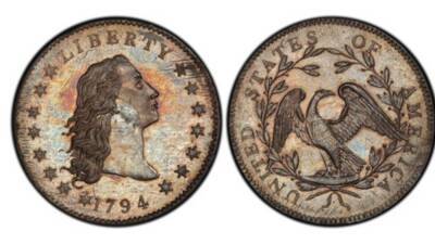 Alexander Hamilton - Rare US silver dollar coin sold for $12M by Las Vegas man - fox29.com - Usa - state California - state Nevada - city Boston - state Virginia - city Philadelphia - Washington, county George - county George - city Las Vegas, state Nevada - county Thomas