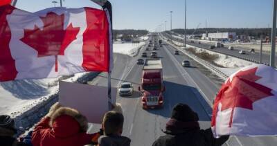 Trucker convoy’s park-in protest gears into 2nd day in Ottawa - globalnews.ca - Canada - city Ottawa