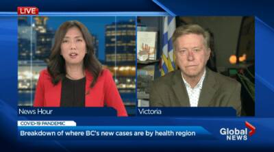 Keith Baldrey - Breakdown of where B.C.’s new COVID-19 cases are by health region - globalnews.ca - Britain - city Columbia, Britain