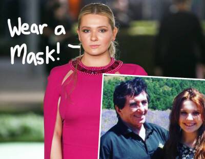 Abigail Breslin Claps Back At Anti-Masker For Calling Her Late Father 'Weak' After Dying Of COVID - perezhilton.com