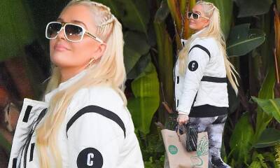 Erika Jayne - Erika Jayne is embraces low-key glam as she gets back to business following COVID-19 diagnosis - dailymail.co.uk - France - Los Angeles - city Los Angeles