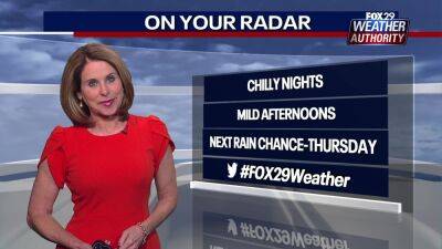 Weather Authority: Crisp Tuesday morning ahead of sunny skies and pleasant temps - fox29.com - state Delaware
