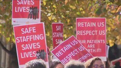 'Patients come first': Temple University Hospital nurses hold rally in advance of possible strike - fox29.com - state Pennsylvania - city Center