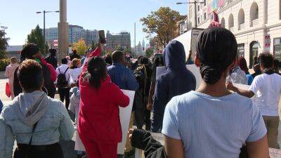 Young and old march to end violence gripping Philadelphia neighborhoods - fox29.com - city Philadelphia - city Center