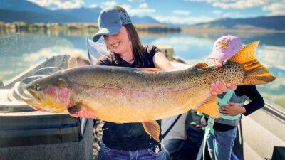 Idaho woman breaks state record with ‘monster’ 3-foot long trout catch - fox29.com - state Virginia - state Idaho