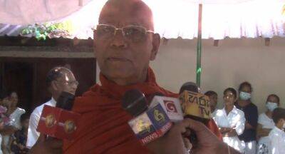 People should not be oppressed as move to stabilize State income: Ven. Omalpe Sobhitha Thero - newsfirst.lk - Sri Lanka
