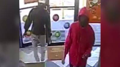 Police: Armed men caught on video robbing Little Caesars in Southwest Philadelphia, suspects sought - fox29.com