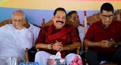 Mahinda Rajapaksa - Ranil Wickremesinghe - Dinesh Gunawardena - Former President Rajapaksa pledges to support Ranil - newsfirst.lk - Sri Lanka