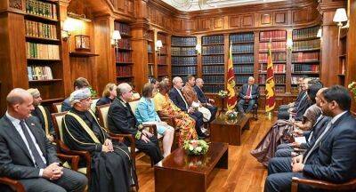 Ranil Wickremesinghe - President welcomes eight new diplomats - newsfirst.lk - Sri Lanka - Oman - France - Russia - Bhutan - Ghana - Mexico - Luxembourg - Paraguay