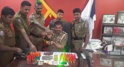 Modified sniper & other weapons found in Beruwala - newsfirst.lk - Sri Lanka - Germany