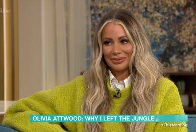 Matt Hancock - Olivia Attwood - Olivia Attwood hints at I’m A Celebrity ‘cover-up’ and return to the jungle as she reveals update on health - thesun.co.uk - Britain - Australia - county Hancock
