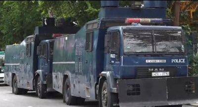 Heavy police presence in Colombo ahead of protests - newsfirst.lk - Sri Lanka