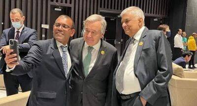Nasheed part of Lankan delegation for COP27? - newsfirst.lk - Sri Lanka - Maldives - Egypt