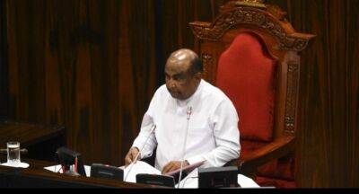 Mahinda Yapa Abeywardena - Speaker endorses Appropriation (Amendment) Bill - newsfirst.lk