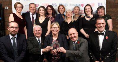 Unison celebrates Scottish Health Awards winners - dailyrecord.co.uk - Scotland