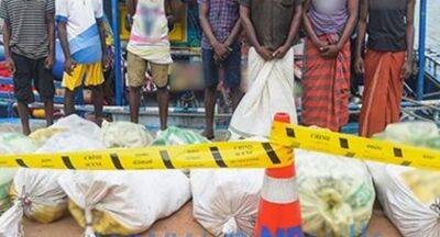 Colombo Harbour - Rs. 4.5 Bn worth Heroin & Crystal Meth seized by Navy in high seas, brought ashore - newsfirst.lk - county Bureau