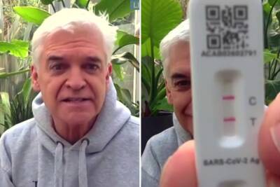 Phillip Schofield - Alison Hammond - Phillip Schofield says Dancing On Ice hosting is at risk as he’s forced off This Morning after catching Covid - thesun.co.uk
