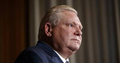 Doug Ford - Sylvia Jones - Premier Doug Ford declares state of emergency amid protests at land border and in Ottawa - globalnews.ca - Canada - county Ontario - city Ottawa - city Detroit - county Windsor - county Ford