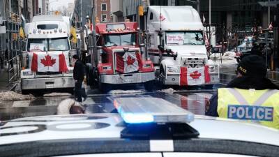 Doug Ford - Justin Trudeau - Canada trucker protest: Ontario declares state of emergency over truck blockades - fox29.com - Canada - county Ontario - city Ottawa - county Windsor