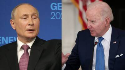 Joe Biden - Emmanuel Macron - Vladimir Putin - Ukraine crisis: Putin, Biden conclude hourlong call as US evacuates embassy - fox29.com - Usa - France - Russia - city Moscow - Belarus - Ukraine