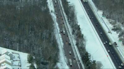 I-95 reopens in Fredericksburg after multiple vehicle crashes triggered by morning snow - fox29.com - state Virginia