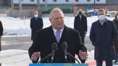 Doug Ford - Matthew Bingley - Premier Doug Ford tells Ottawa truck protestors to go home - globalnews.ca - city Ottawa