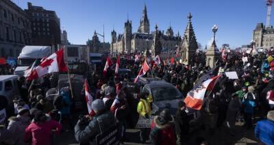Trucker protest: 2 arrested, charged as Ottawa police says crowd continues to thin - globalnews.ca - Canada - city Ottawa