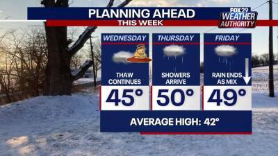 Weather Authority: Seasonable Wednesday gives way to rain, wintry mix ahead of weekend - fox29.com - state Texas - state Maine
