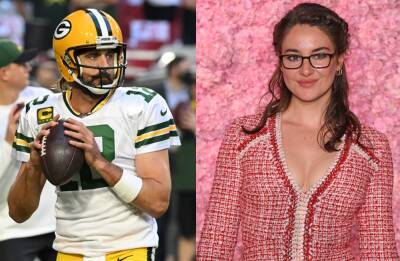 Aaron Rodgers - Aaron Rodgers Apologizes To Shailene Woodley After COVID-19 Vaccination Controversy - etcanada.com