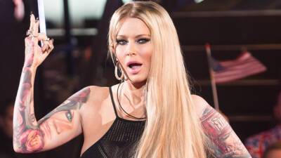 Jenna Jameson is home from the hospital, still using a wheelchair after health woes - foxnews.com