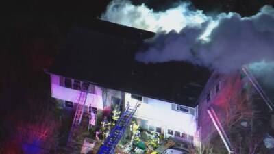Firefighters respond to active 2-alarm fire in Westampton - fox29.com - state New Jersey