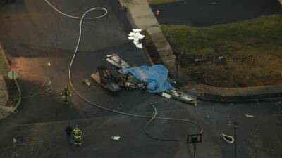 Crews on scene of small plane crash in Hilltown Township - fox29.com - county Bucks - county Lane