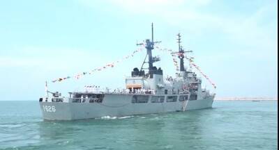 Indika De-Silva - (VIDEO) Sri Lanka Navy accords 25-gun salute on Independence Day - newsfirst.lk - Sri Lanka - county Day - county Independence