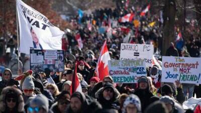 Donald Trump - Justin Trudeau - Omar Alghabra - Freedom Convoy: Protests continue in Canada against Covid vaccine mandates - livemint.com - Usa - India - Canada - city Ottawa