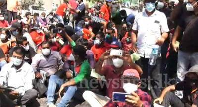 Health Strike : Talks fail and Trade Unions to continue strike - newsfirst.lk - Sri Lanka - county Park