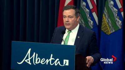 Jason Kenney - Kenney announces removal of mask mandates for Alberta students - globalnews.ca