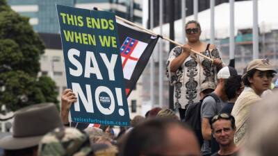 New Zealand protesters vow to stay 'as long as it takes' - rte.ie - New Zealand - county Canadian