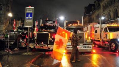 Justin Trudeau - Canada - Steve Bell - Canada provinces move to ease Covid rules as trucker protest hardens - rte.ie - Usa - Canada - city Ottawa - county Canadian - city Canadian