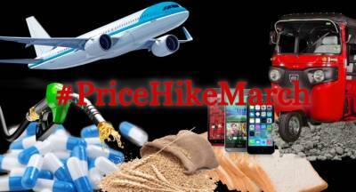 Airlines - #PriceHikeMarch: Here’s how expensive March 2022 has become - newsfirst.lk - Sri Lanka