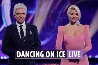 Holly Willoughby - Phillip Schofield - Brendan Cole - Dancing on Ice 2022 LIVE – Kimberley Wyatt wins solo skate while Kye Whyte is last, as Holly Willoughby out with Covid - thesun.co.uk