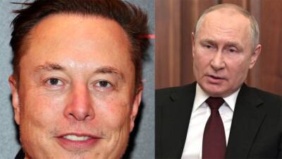 Elon Musk - Vladimir Putin - Elon Musk challenges Vladimir Putin to "single combat" over Ukraine - fox29.com - New York - Russia - Ukraine - city Mariupol