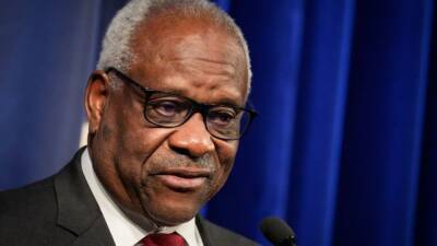 Supreme Court: Justice Clarence Thomas hospitalized with infection - fox29.com - Washington - city Washington, area District Of Columbia - area District Of Columbia