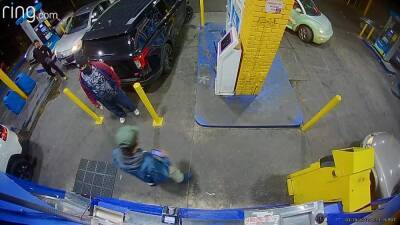 'Oh my God. I'm shot:' Video shows deadly shooting at Oakland gas station - fox29.com - county Oakland