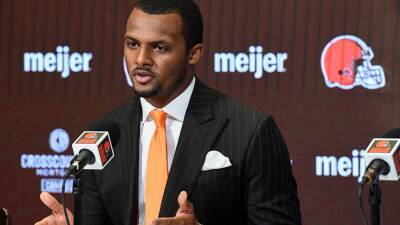 Deshaun Watson - Kevin Stefanski - In Cleveland, Deshaun Watson addresses sexual assault allegations for 1st time - fox29.com - state Ohio - county Cleveland - city Houston - county Brown