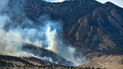 Wildfire burning near National Center for Atmospheric Research forces evacuations in Boulder - fox29.com - New York - state Colorado - county Boulder