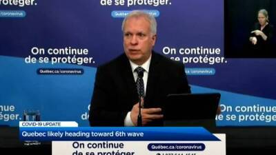 Felicia Parrillo - ‘Rise of the BA.2 variant is worrisome’: Quebec urges caution as it warns of ‘possible’ 6th COVID wave - globalnews.ca